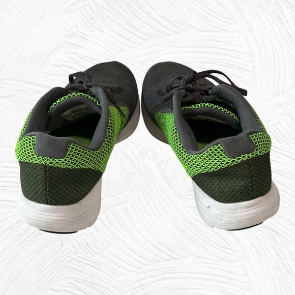 Nike Mens Revolution 3 Gray Green Running Shoes 819300-005 Size 10.5 - Picture 4 of 10